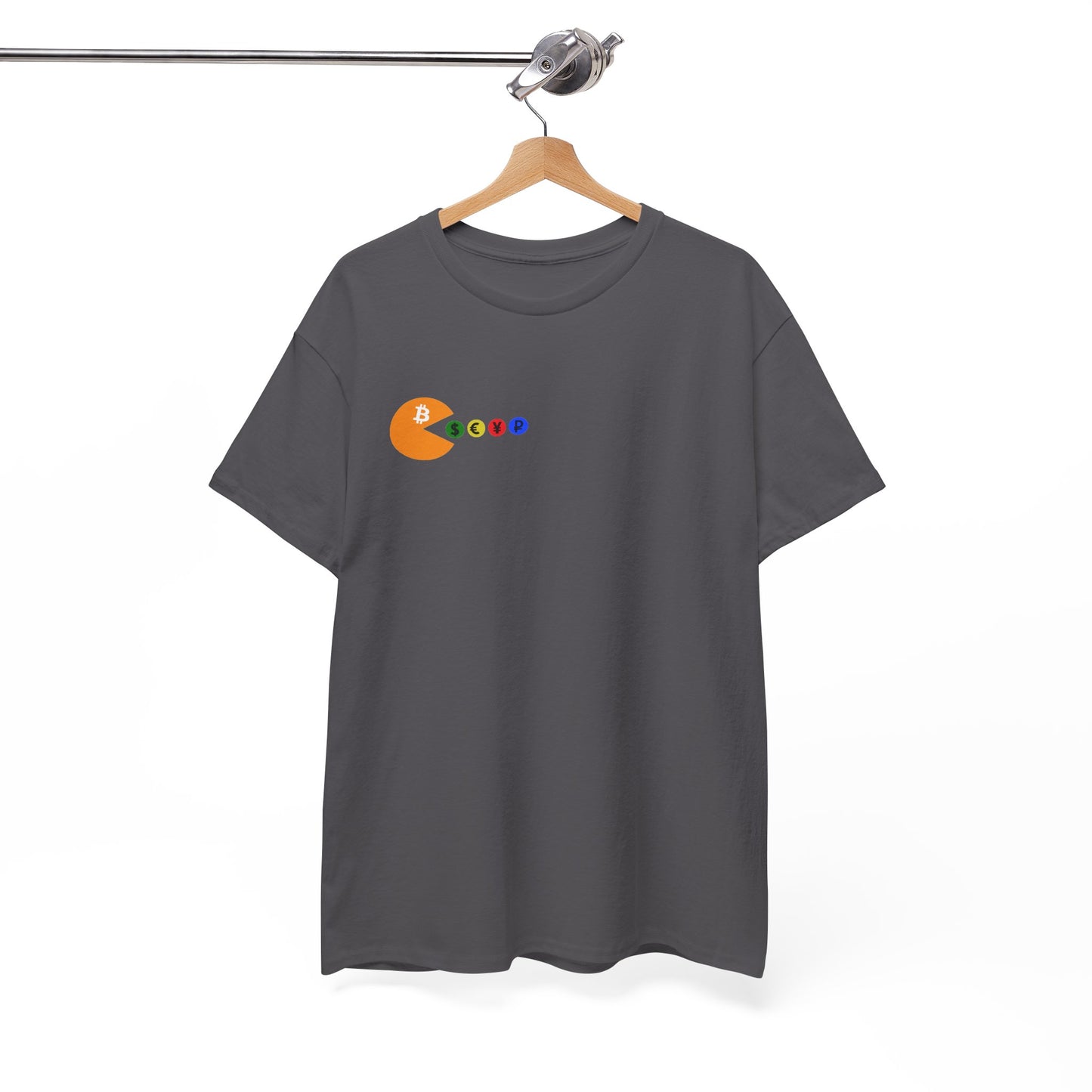Bitcoin Pac-Man Graphic Tee