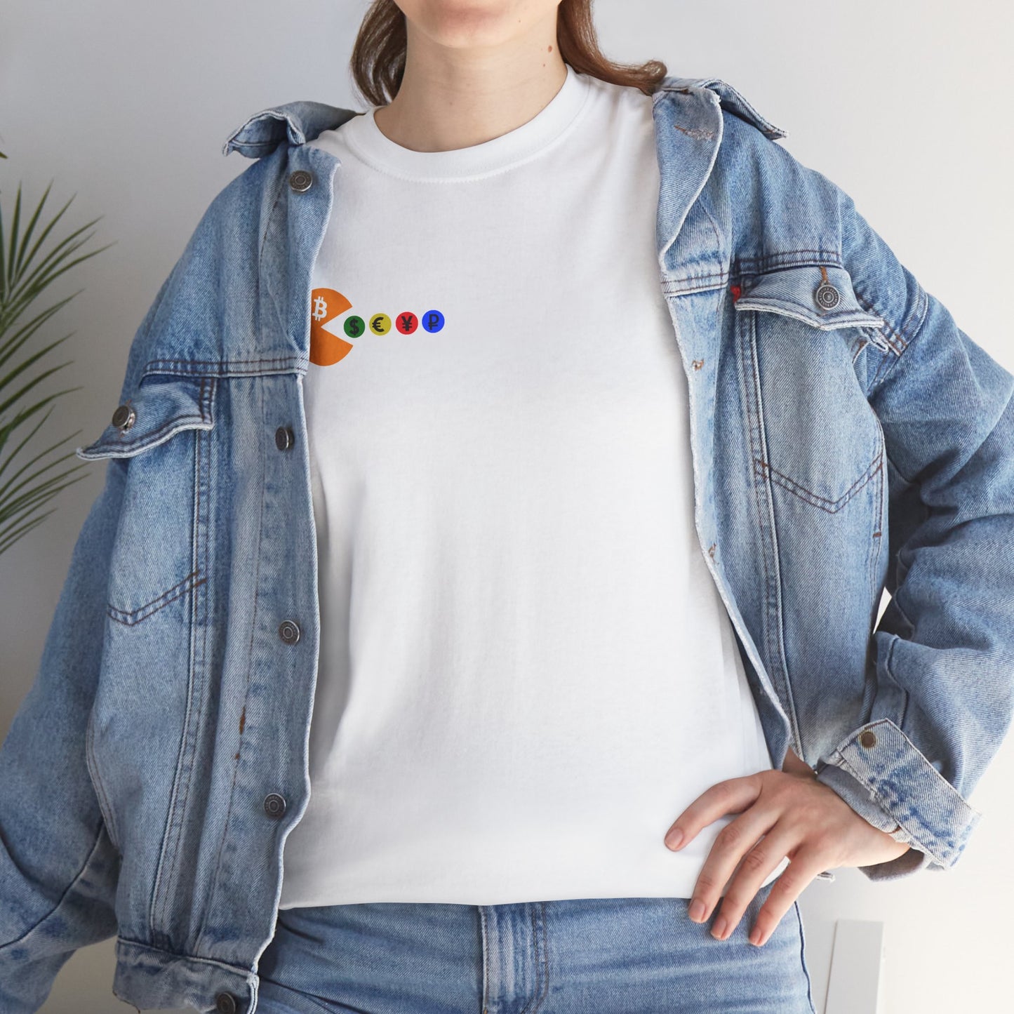 Bitcoin Pac-Man Graphic Tee