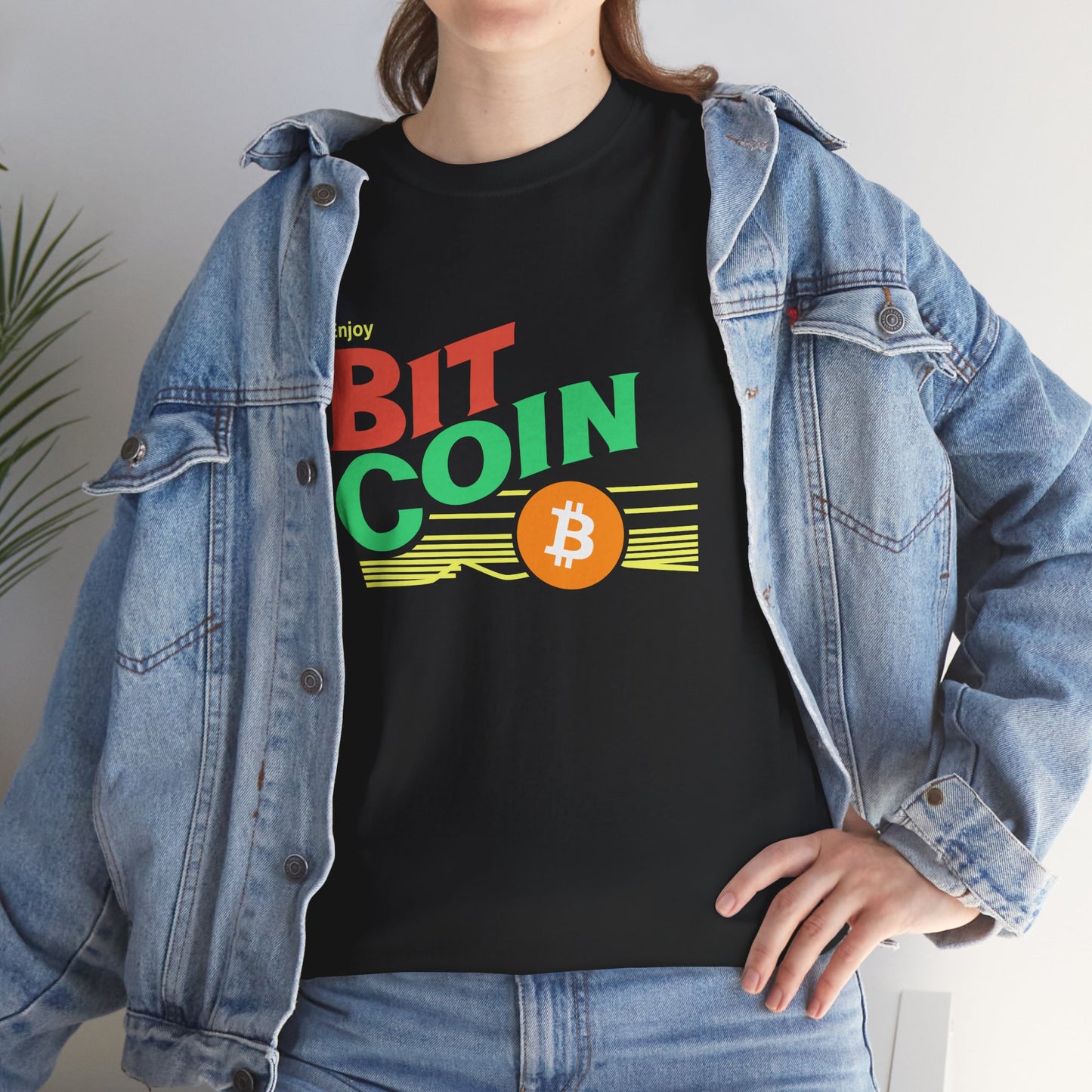 Enjoy BITCOIN Graphic Tee