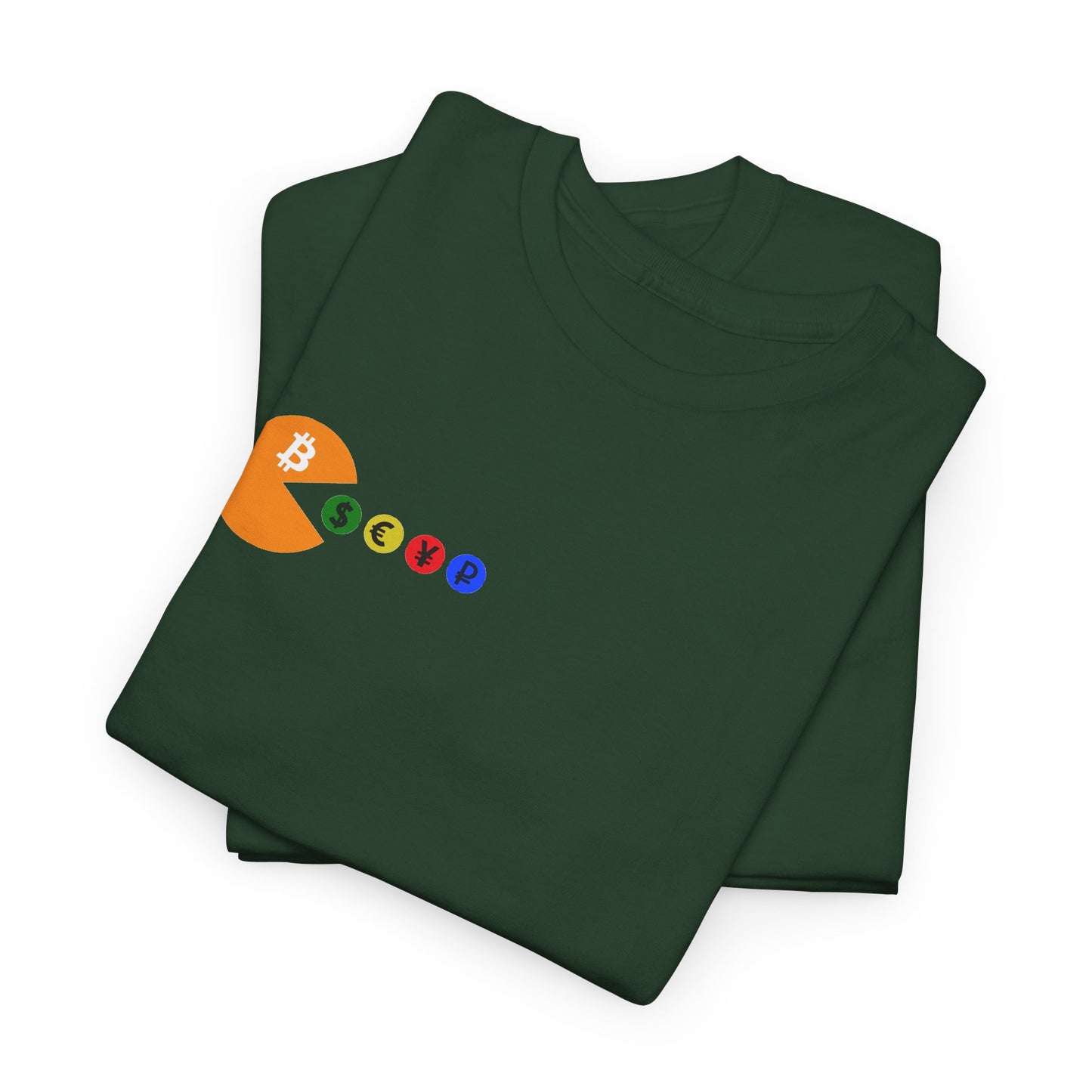 Bitcoin Pac-Man Graphic Tee