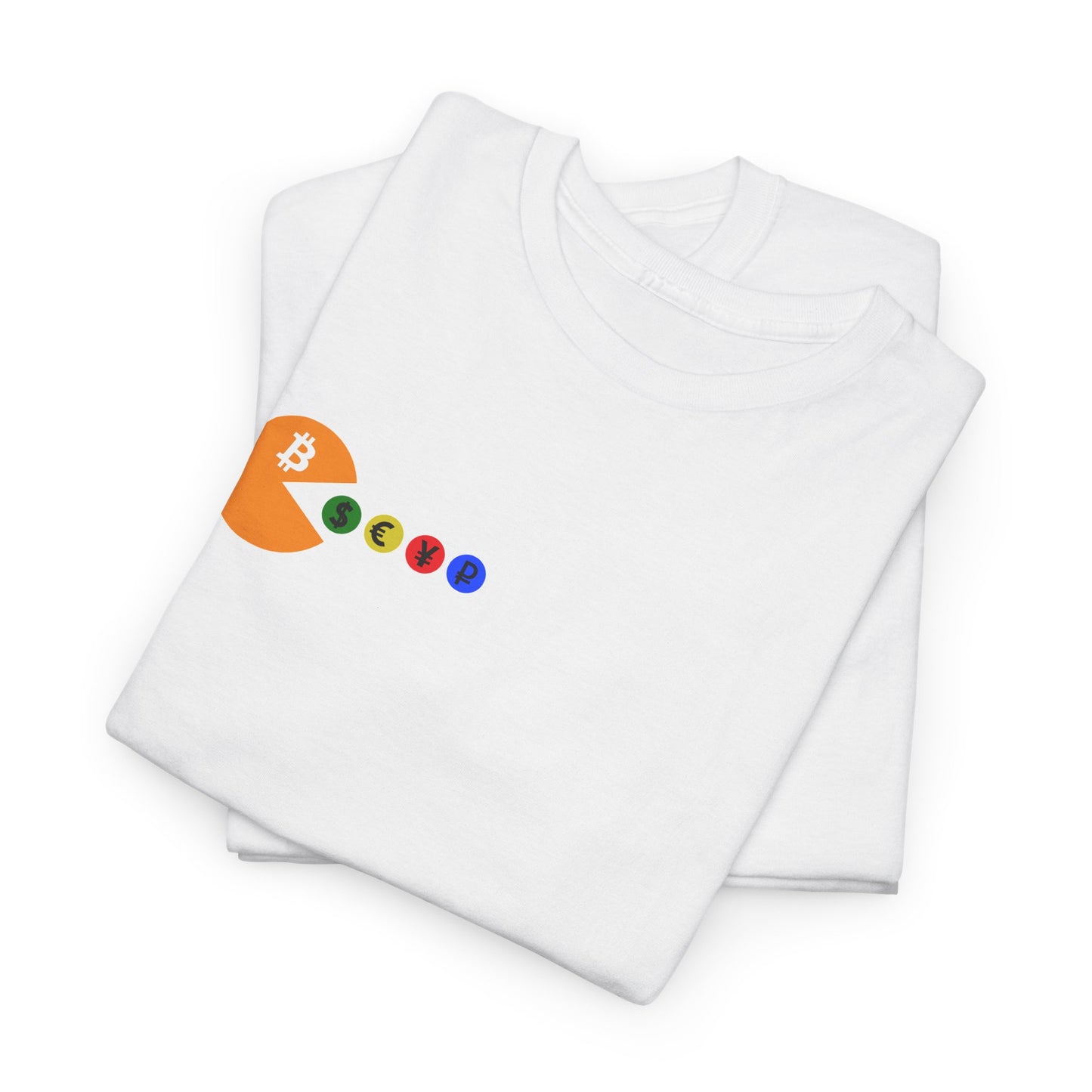 Bitcoin Pac-Man Graphic Tee