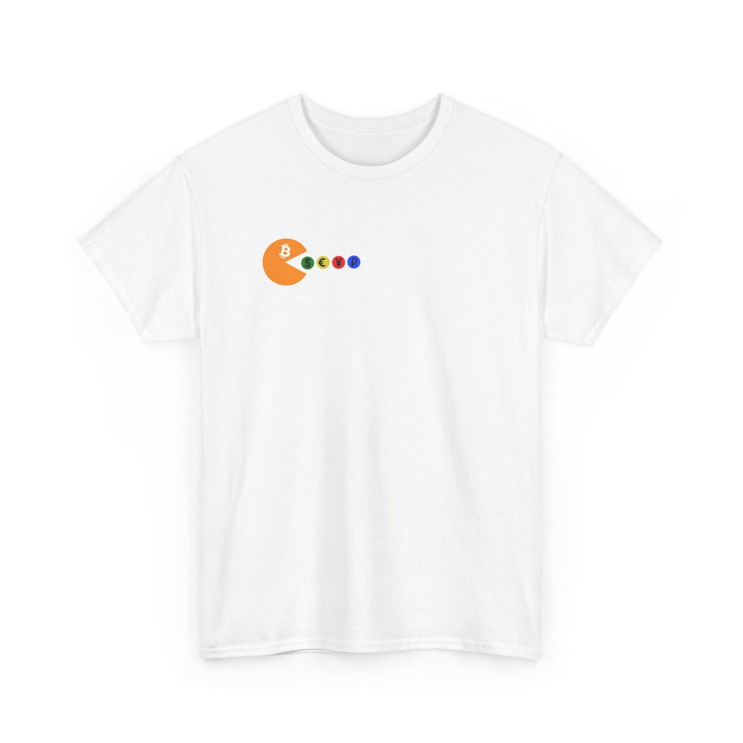 Bitcoin Pac-Man Graphic Tee