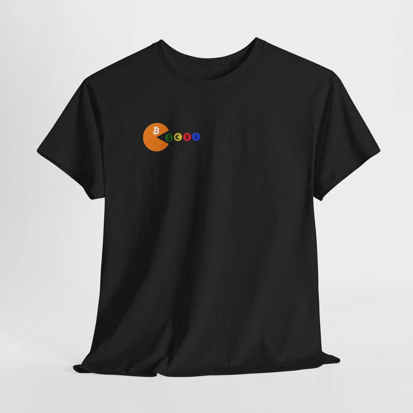 Bitcoin Pac-Man Graphic Tee