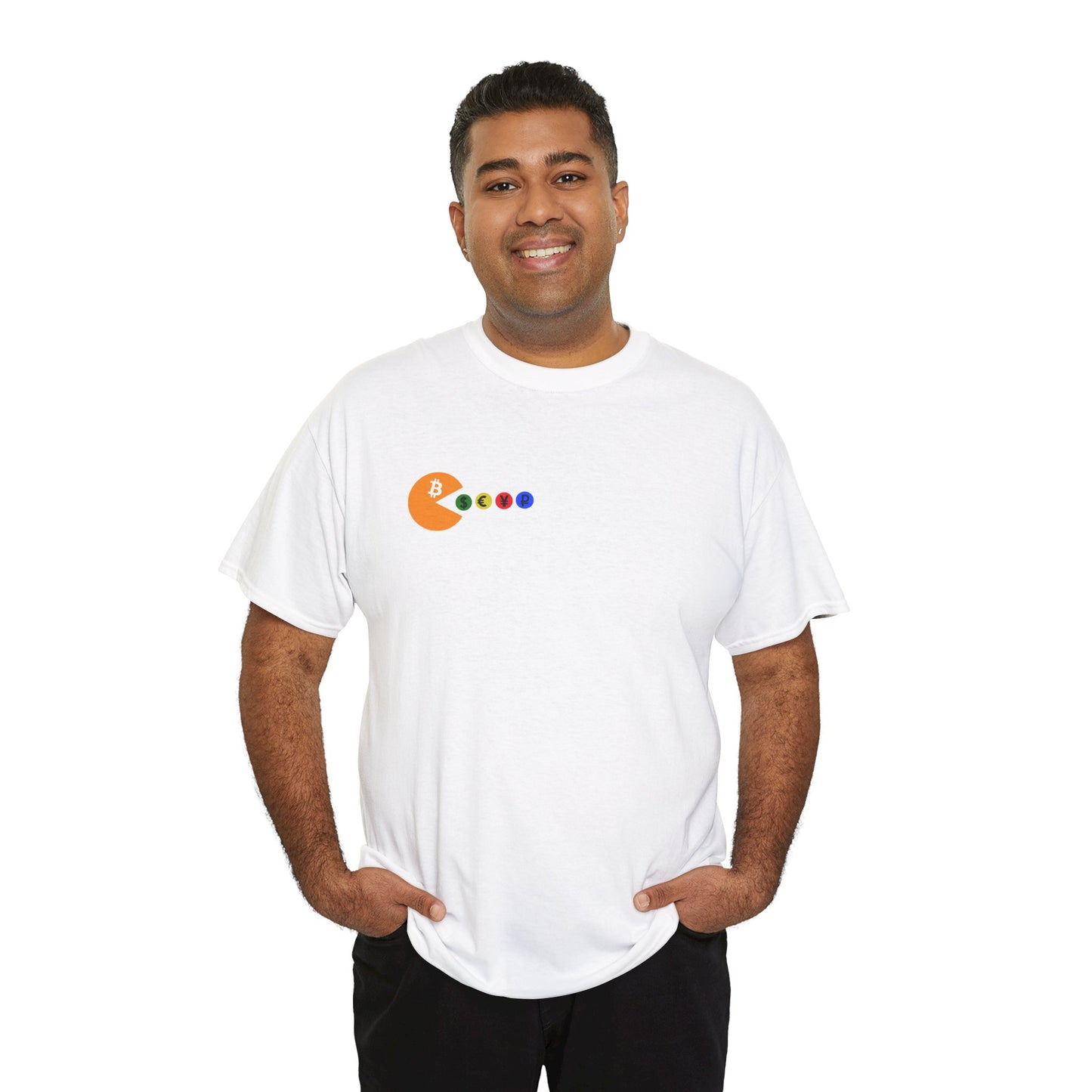 Bitcoin Pac-Man Graphic Tee