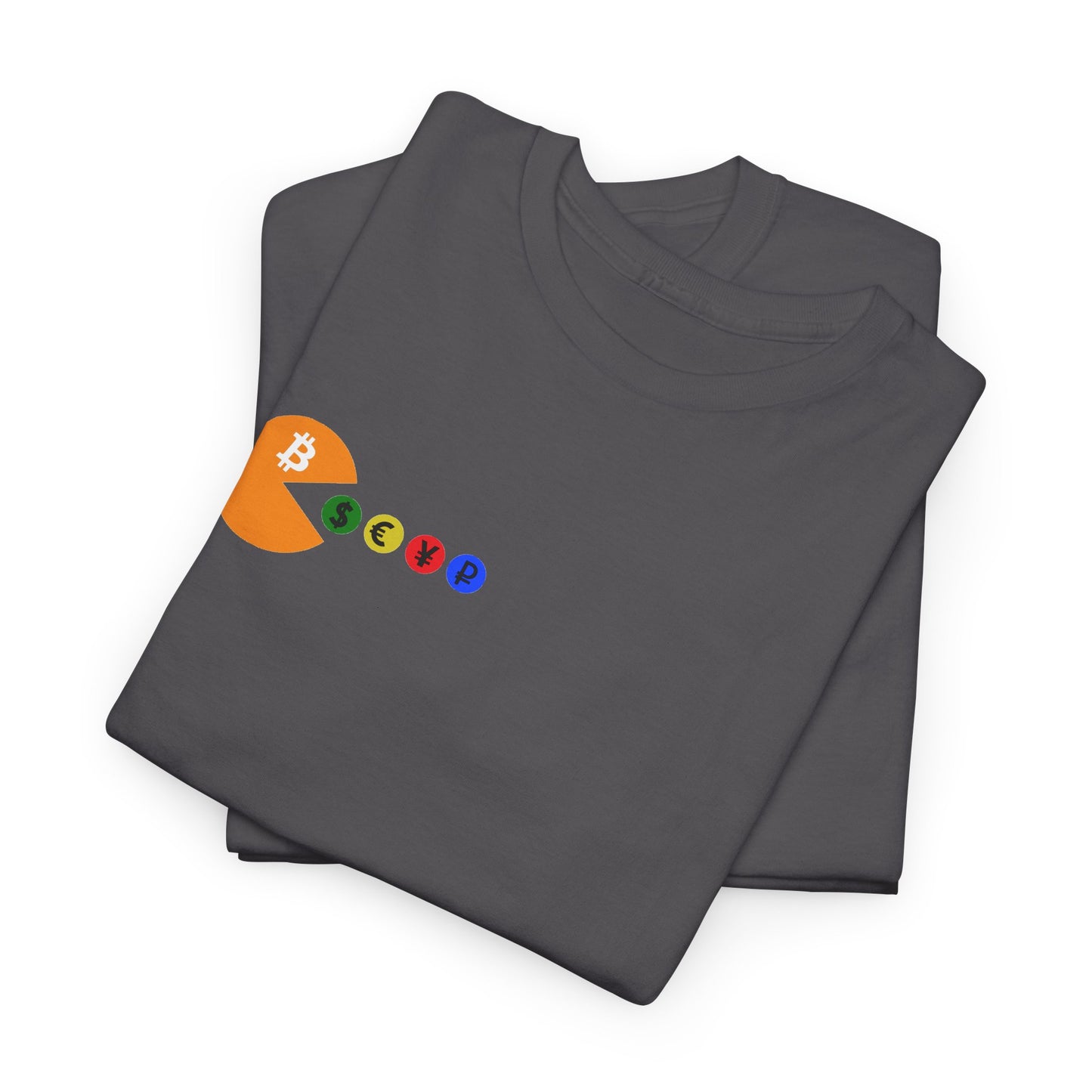 Bitcoin Pac-Man Graphic Tee