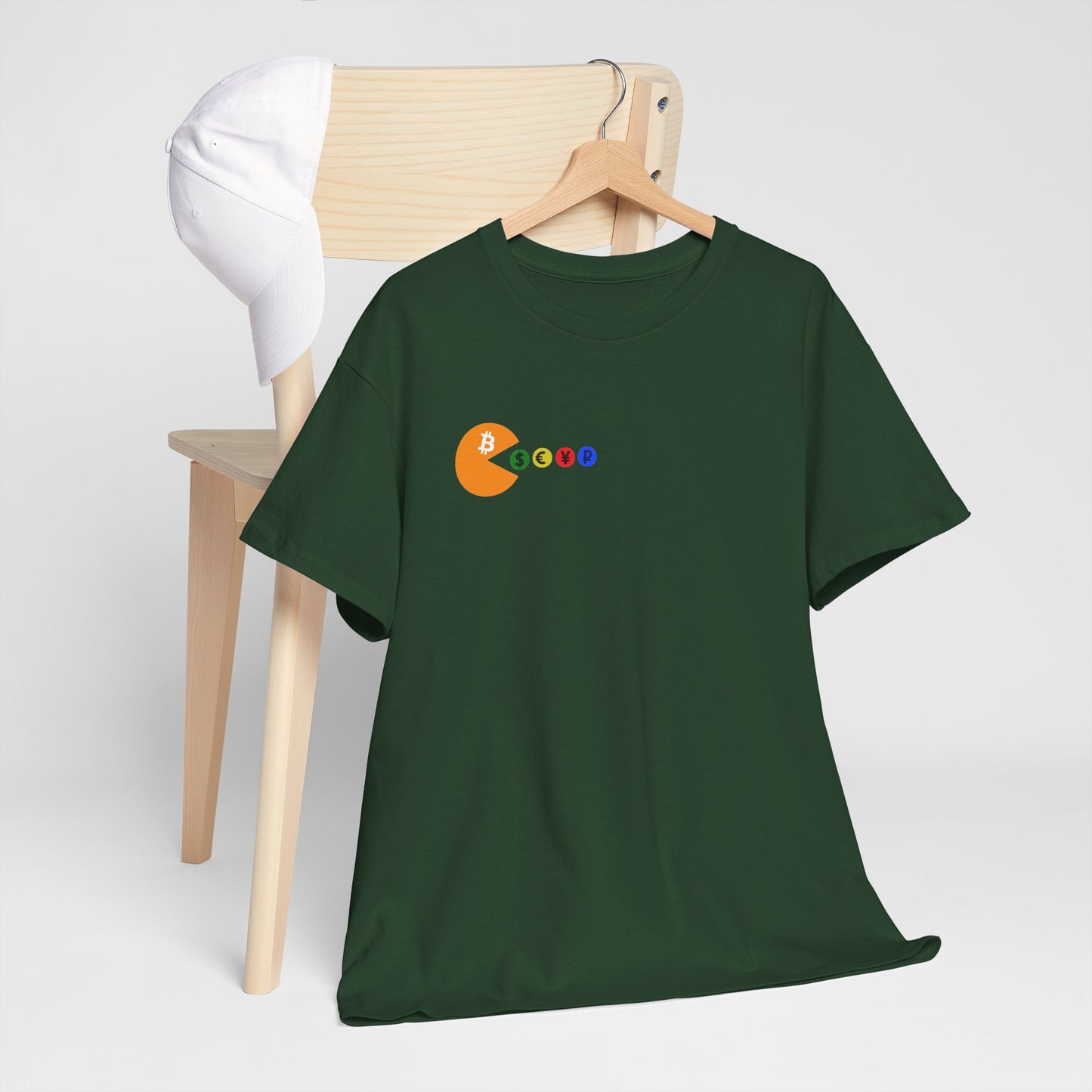 Bitcoin Pac-Man Graphic Tee