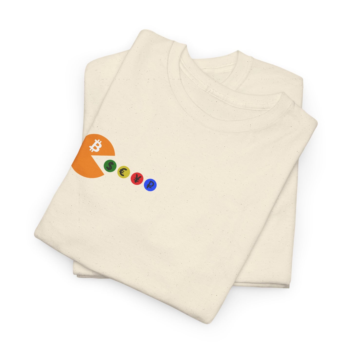 Bitcoin Pac-Man Graphic Tee